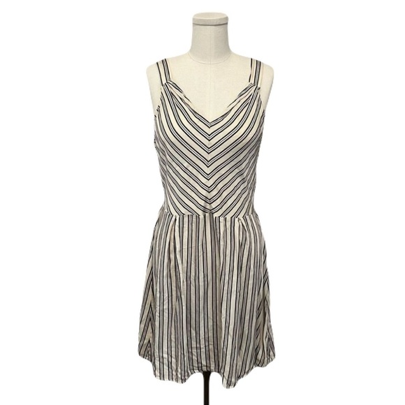 A New Day Striped Mini Sun Dress - Picture 1 of 13